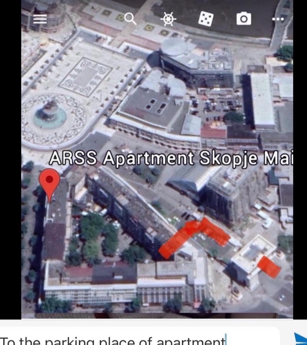 Arss Apartment Skopje Main Square Экстерьер фото